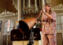 Duo Turbulatores - Konzert mit Sophransaxophon und Didgeridoo (Juli 2013) I Foto: Holger Simmat