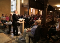 Lesung mit Bernd-Lutz Lange im August 2014 | Foto: Holger Simmat